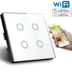 Smart Life 4 Gang WiFi Wall Switch