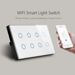 Smart Life 8 Gang WiFi Wall Switch