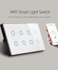 Smart Life 8 Gang WiFi Wall Switch