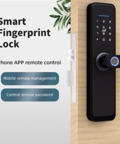 Smart Wifi Door Lock with Fingerprint, Cards, Password