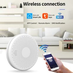 WiFi Smart Smoke & Carbon Monoxide Sensor Fire Alarm