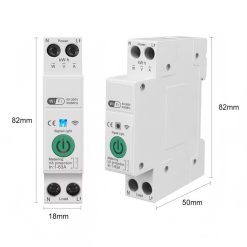 Tuya Smart Life WiFi Circuit Breaker with Power Metering size