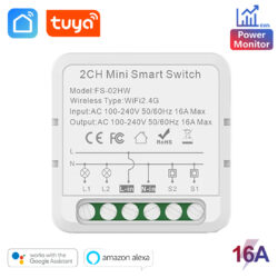 Smart Life WiFi 2 Gang Mini Switch