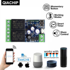 2 ch QiaChip WiFi Smart Switch KR0548