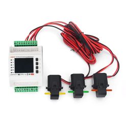 Tuya 3 Phase Bidirectional WiFi Smart Energy Meter with 200A CT clamps